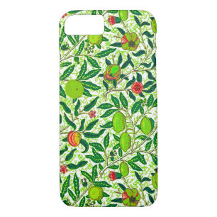 Capa iPhone 8/ 7 William Morris Fruta Exótica, Verde limão
