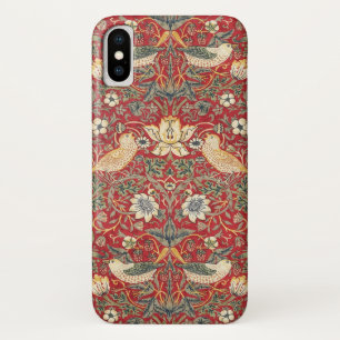 Capa Para iPhone Da Case-Mate William Morris Strawberry Thief Têxtil