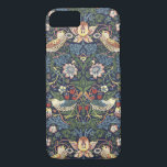 Capa iPhone 8/ 7 William Morris Vintage Strawberry Thief Pattern<br><div class="desc">Este é um impressão de aprimoramento digital derivado de um antigo bloco 1883 impresso O padrão de Morango de Morango desenhado por William Morris. William Morris era poeta vitoriano, romancista, designer têxtil e figura importante do Movimento de Artes e Artesanatos Britânico. Seus designs tinham uma estética inspirada no medieval e...</div>