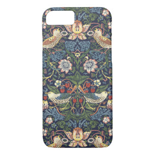 Capa iPhone 8/ 7 William Morris Vintage Strawberry Thief Pattern
