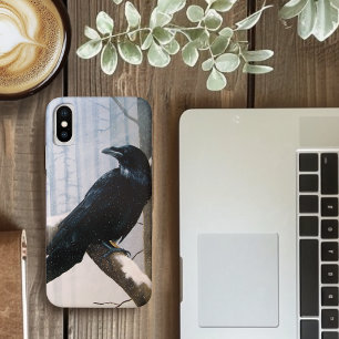 Capa Para iPhone Da Case-Mate Winter Raven
