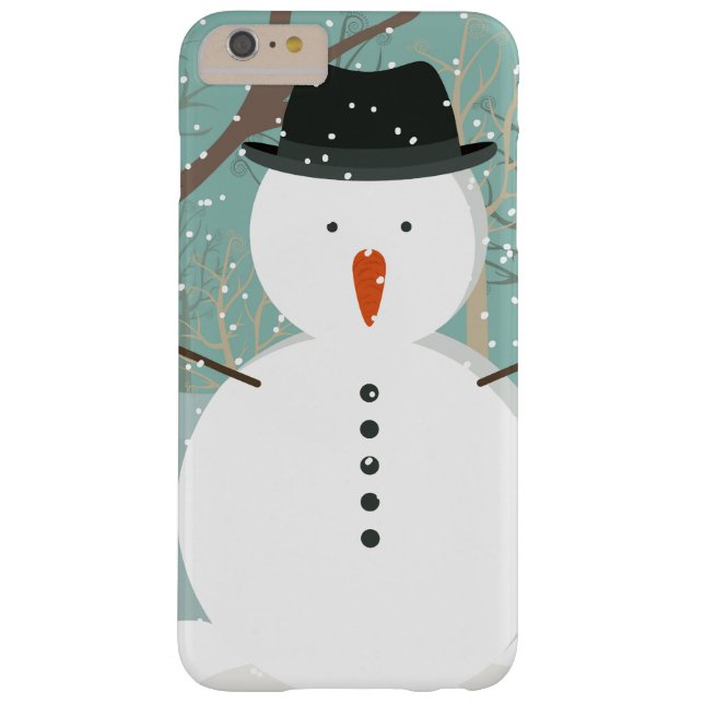 Capa Para iPhone, Case-Mate Winter Snowman (Verso)