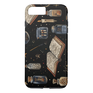 Capa iPhone 8 Plus/7 Plus Witchcraft Potion Pattern – Halloween Magic