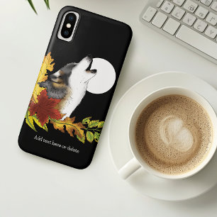 Capa Para iPhone Da Case-Mate Wolf Howling Moon