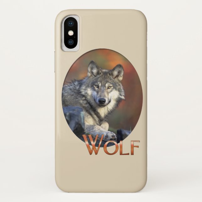 Capa Para iPhone, Case-Mate Wolf Lovers Art (Verso)