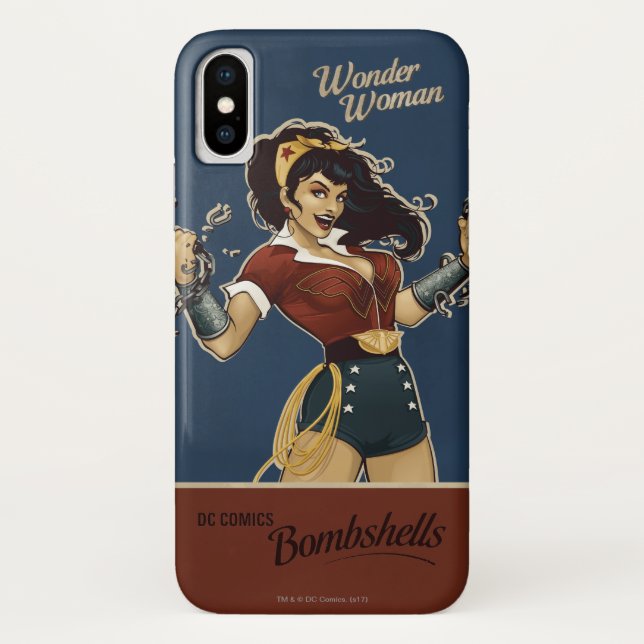 Capa Para iPhone, Case-Mate Wonder Woman Bombshell (Verso)