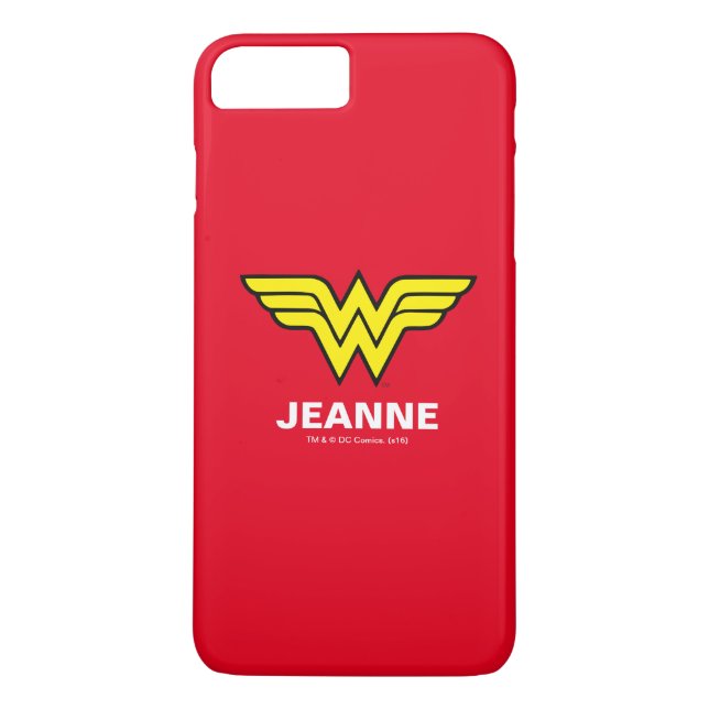 Capa Para iPhone, Case-Mate Wonder Woman | Classic Logo (Verso)