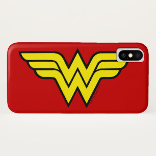 Capa Para iPhone X Wonder Woman Classic Logo