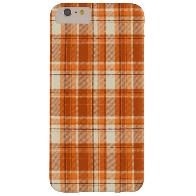 Capa Para iPhone, Case-Mate Xadrez alaranjada (Verso)