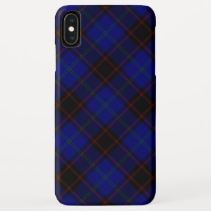 Capa Para iPhone Da Case-Mate Xadrez azul-tartã inicial