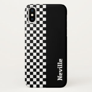Capa Para iPhone Da Case-Mate Xadrez Bicolor Personalizado