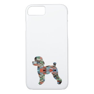 Capa iPhone 8/ 7 Xadrez de silhuetas de porco toy