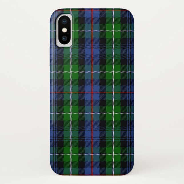 Capa Para iPhone, Case-Mate Xadrez Escocesa Clan MacKenzie Tartan (Verso)