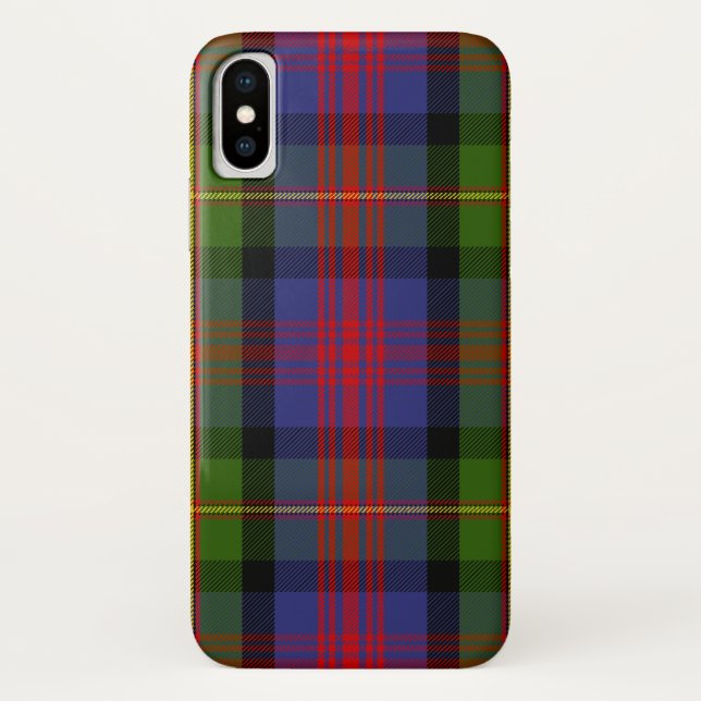 Capa Para iPhone, Case-Mate Xadrez Escocesa Clan MacLennan Tartan (Verso)