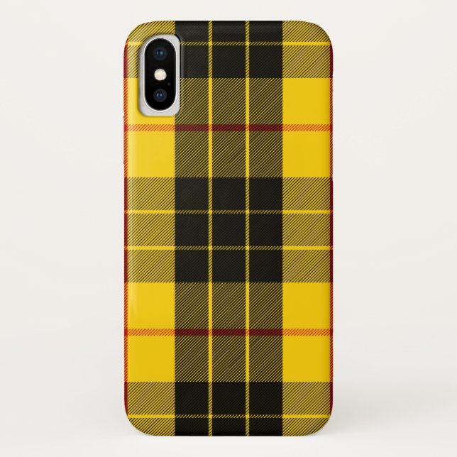 Capa Para iPhone, Case-Mate Xadrez Escocesa Clan MacLeod Tartan (Verso)