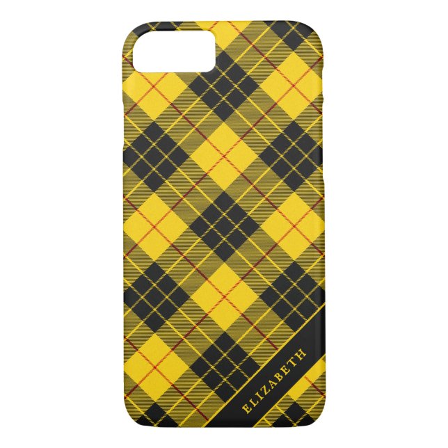 Capa Para iPhone, Case-Mate Xadrez Escocesa MacLeod Clan Tartan (Verso)
