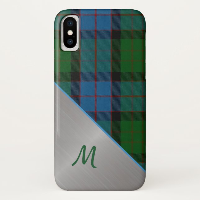 Capa Para iPhone, Case-Mate Xadrez MacWilliam Tartan X Caso (Verso)