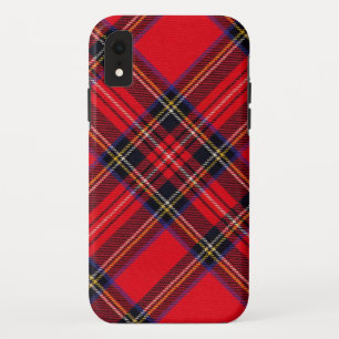 Capa Para iPhone Da Case-Mate Xadrez vermelha de Stewart tartan