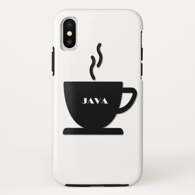Capa Para iPhone, Case-Mate Xícara de Java (Verso)