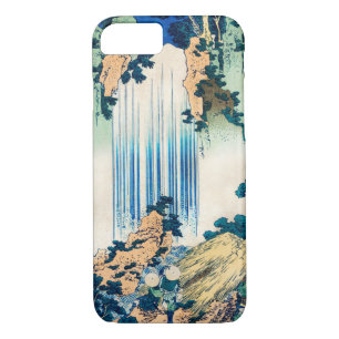 Capa iPhone 8/ 7 Yoro Waterfall Mino Province Katsushika Hokusai