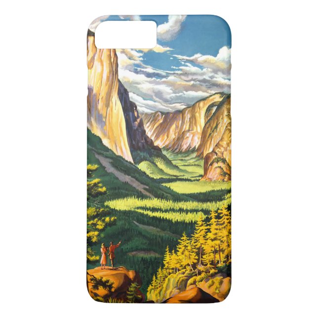 Capa Para iPhone, Case-Mate Yosemite National Park California Viagem Art (Verso)