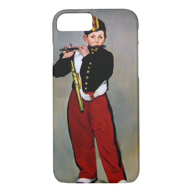 Capa Para iPhone, Case-Mate Young Flutist, The Fifer, Edouard Manet, 1866 (Verso)