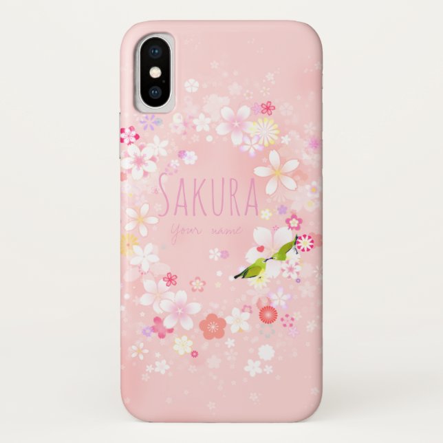 Capa Para iPhone, Case-Mate Yumekawaii cherry blossoms phone case (Verso)