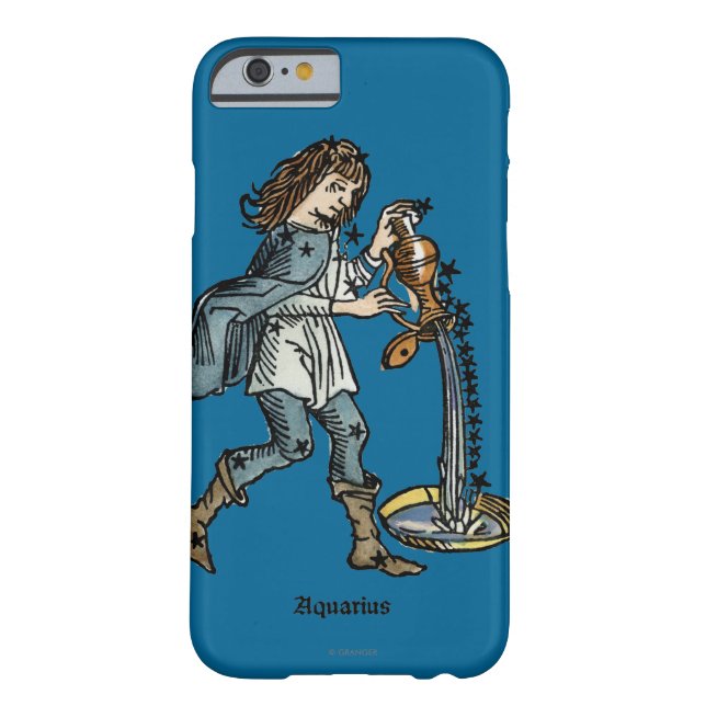 Capa Para iPhone, Case-Mate Zodíaco: Aquário, 1482 (Verso)