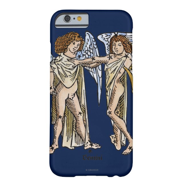 Capa Para iPhone, Case-Mate Zodíaco: Gêmeos, 1482 (Verso)