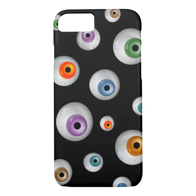Capa Para iPhone, Case-Mate Zombie Bloodshot Olhos Negros (Verso)