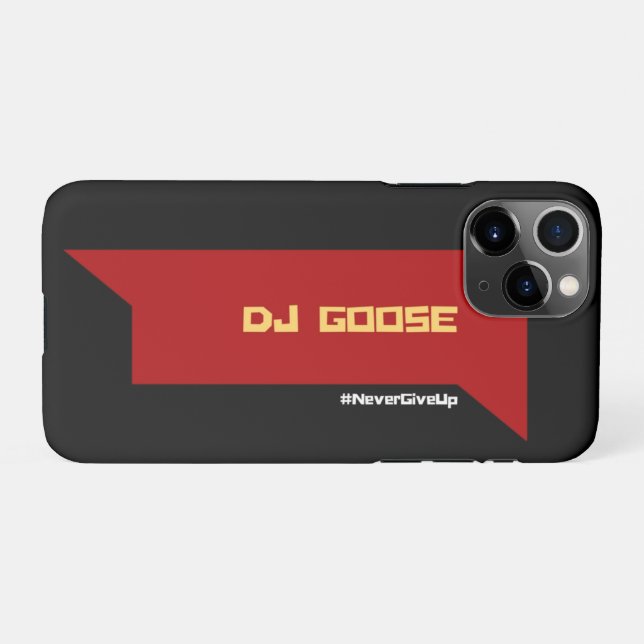 Capa Para iPhone Caso DJ Goose (Verso Horizontal)