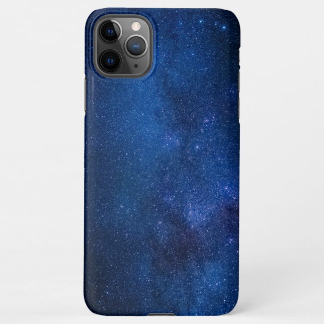 Capa Para iPhone Céu azul estrelado | Zazzle_Growth. (Verso)