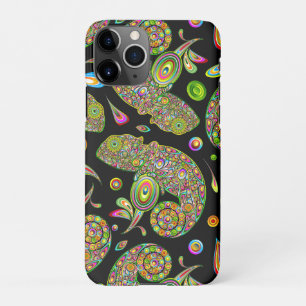 Capa Para iPhone Chameleon Psychedelic Fantasy