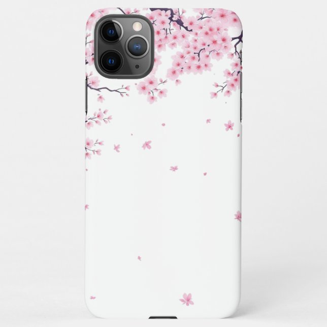 Capa Para iPhone Cherry Blossom Sakura Japanese Art Tote  (Verso)