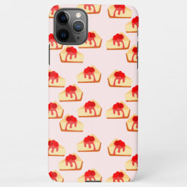 Capa Para iPhone Cherry Cheesecake Dessert