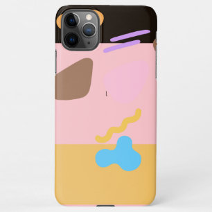 Capa Para iPhone Chic Modern Pink Brush iPhone 11 Pro Max Case