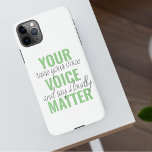 Capa Para iPhone Citação de Motivação de Sua Matéria de Voz Verde P<br><div class="desc">Citação de Motivação de Sua Matéria de Voz Verde Positiva</div>