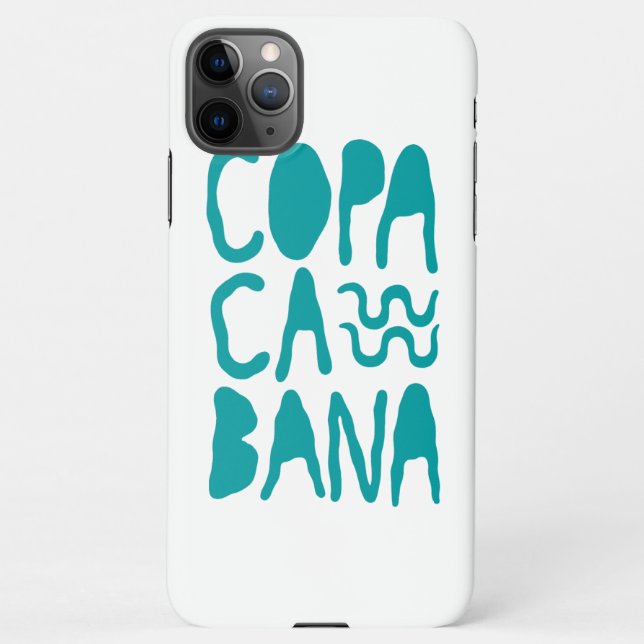 Capa Para iPhone Copacabana RJ (Verso)