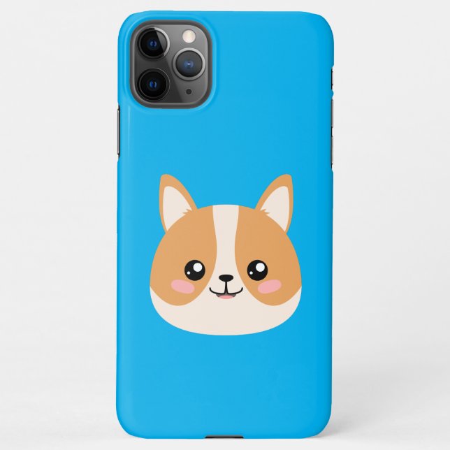 Capa Para iPhone Corgi (Verso)