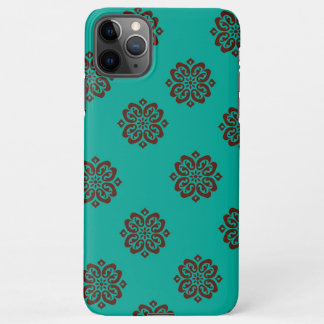 Capa Para iPhone "Crimson Scrolls - Bold Elegance"