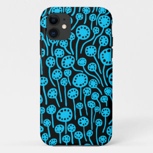 Capa Para iPhone Da Case-Mate 090512 azul-céu no preto