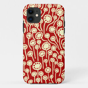 Capa Para iPhone Da Case-Mate 090512 Creme em Ruby Red