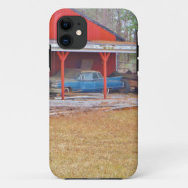 Capa Para iPhone Da Case-Mate 1960 carro antigo com dispositivo de fita AZUL