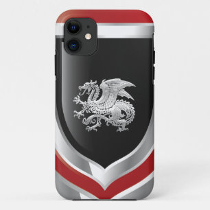Capa Para iPhone Da Case-Mate [400] Dragão islandês, Landvæ ttir [Prata]