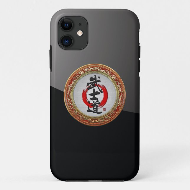 Capa Para iPhone Da Case-Mate [600] Caligrafia japonesa - Bushido (Verso)