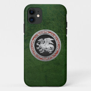 Capa Para iPhone Da Case-Mate [600] Dragão islandês, Landvæ ttir [Prata]