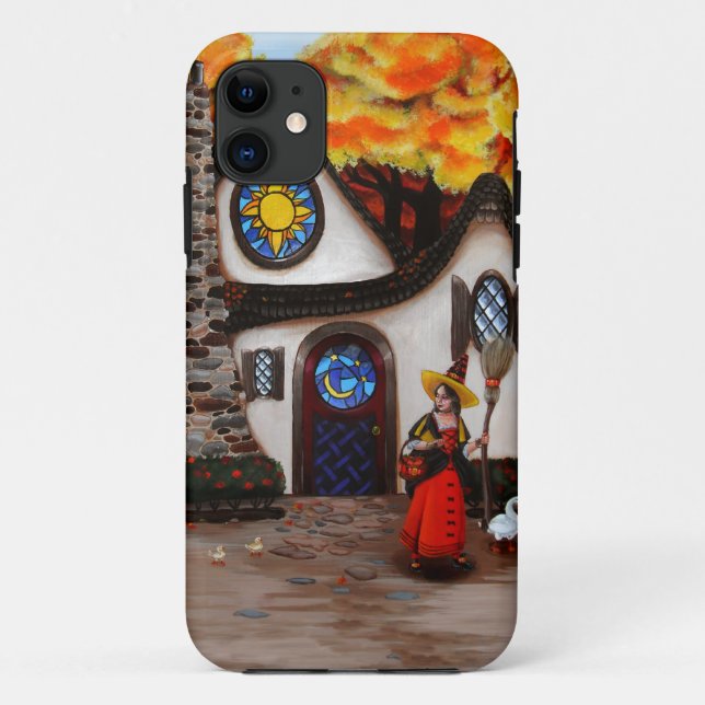 Capa Para iPhone Da Case-Mate A bruxa e seus gansos (Verso)