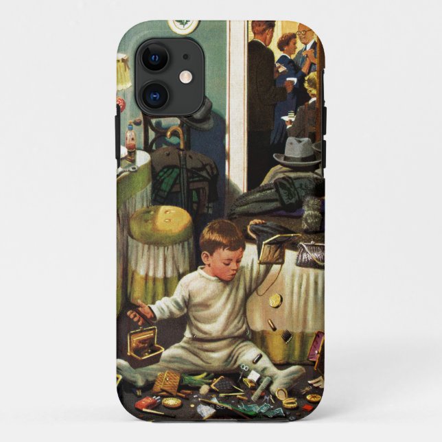 Capa Para iPhone Da Case-Mate A criança esvazia bolsas (Verso)