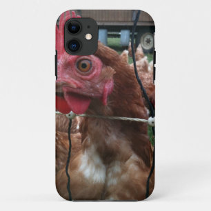 Capa Para iPhone Da Case-Mate A galinha está olhando-o