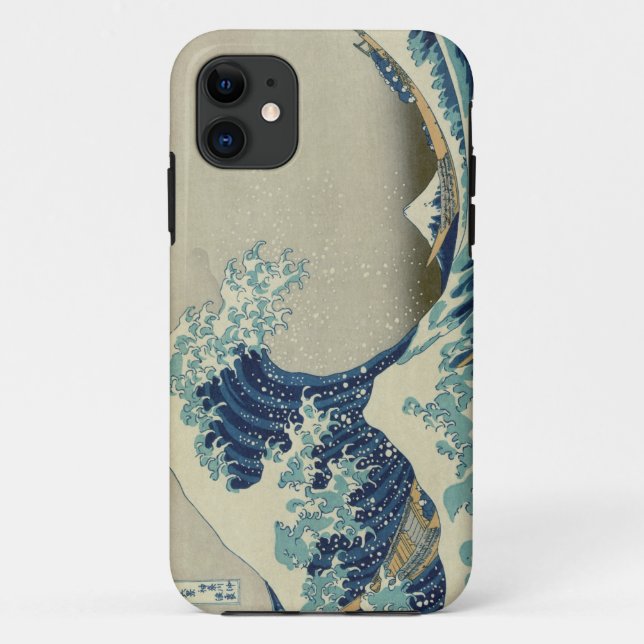 Capa Para iPhone Da Case-Mate A grande onda fora de Kanagawa (神奈川沖浪裏) (Verso)